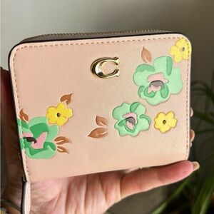 Coach Pink Floral Wallet